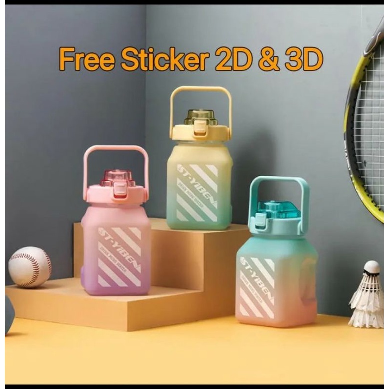 botol viral kotak 1.5 liter