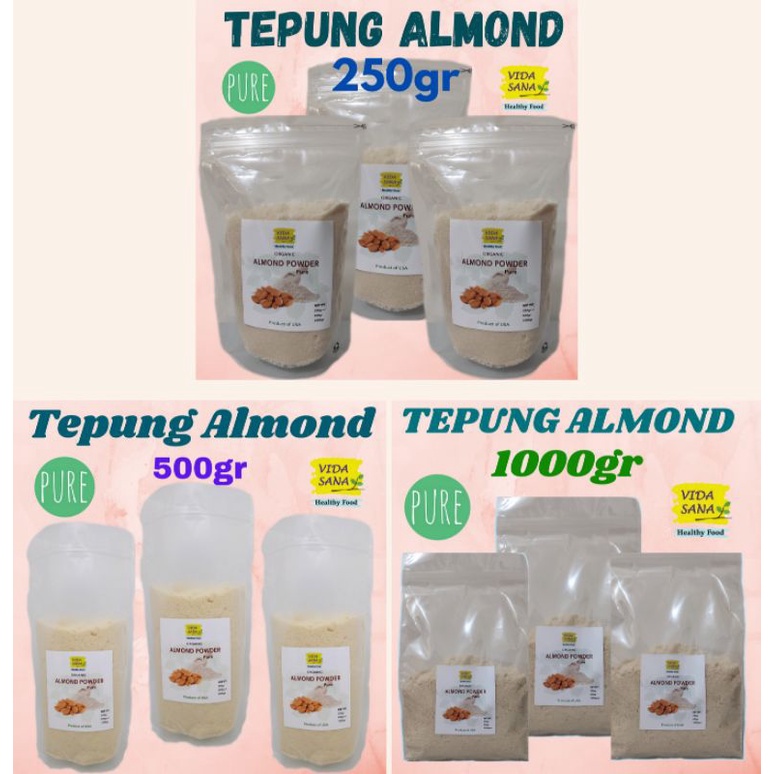 

Tepung Almond SUNNY GEM, 250gr/500gr/1000gr