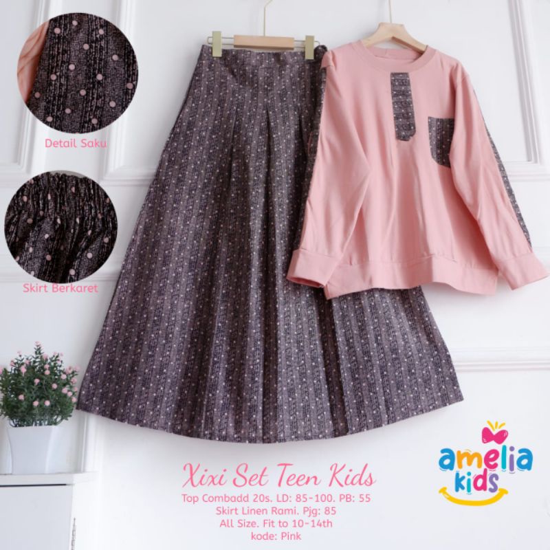 Jual SET TEENS XIXI ORI BY AMELIA | Shopee Indonesia