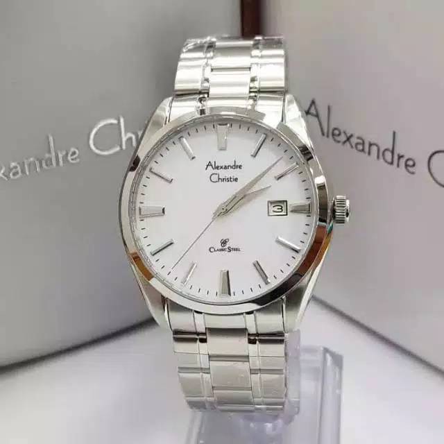 (Terima Cod)Jam Tangan Pria Alexandre Christie Ac 8348 Original (Dikirim Dari Jakarta)