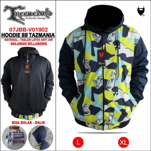 Hoodie Bolak Balik Tazmania