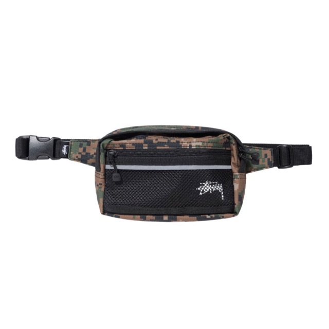 Tas Stussy Digi Camo Waist Bag 100% Original