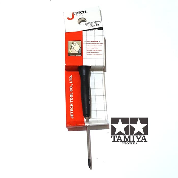 Obeng Jetech Tool 00.0-50mm / Tools Toys Screwdriver