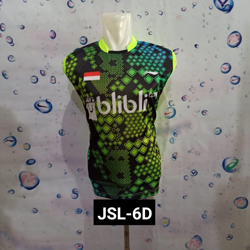 Singlet lining badminton jersey kaos bulutangkis singlet lekbong badminton sleeve less atasan pria olahraga kaos kensi olahraga murah kaos oblong olahraga murah jersey tanpa lengan lekbong bulutangkis lining grosir badminton jember sport online JSO