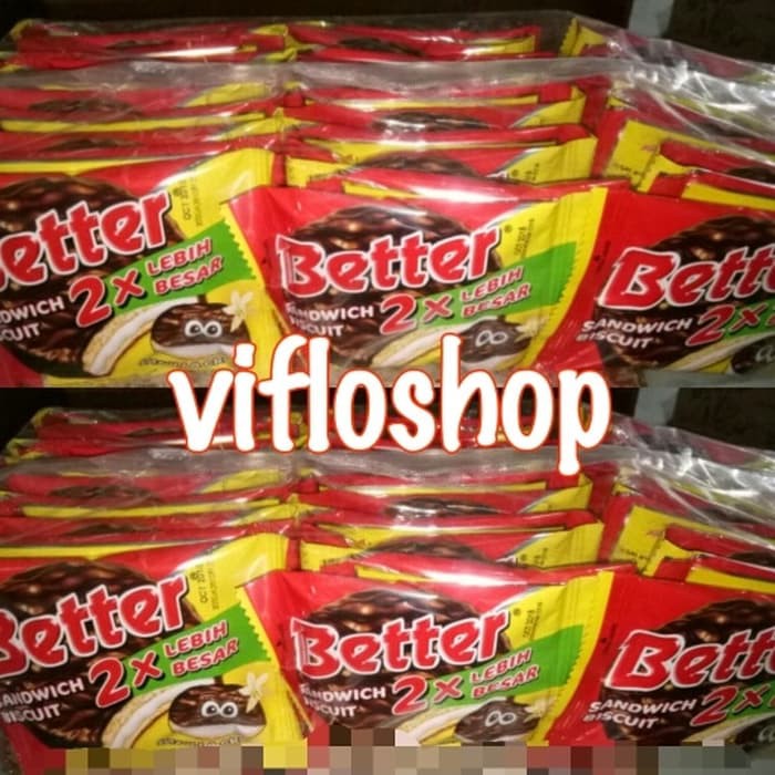 

KARDUSAN & ECERAN BISKUIT BETTER (10 X 22 GR)