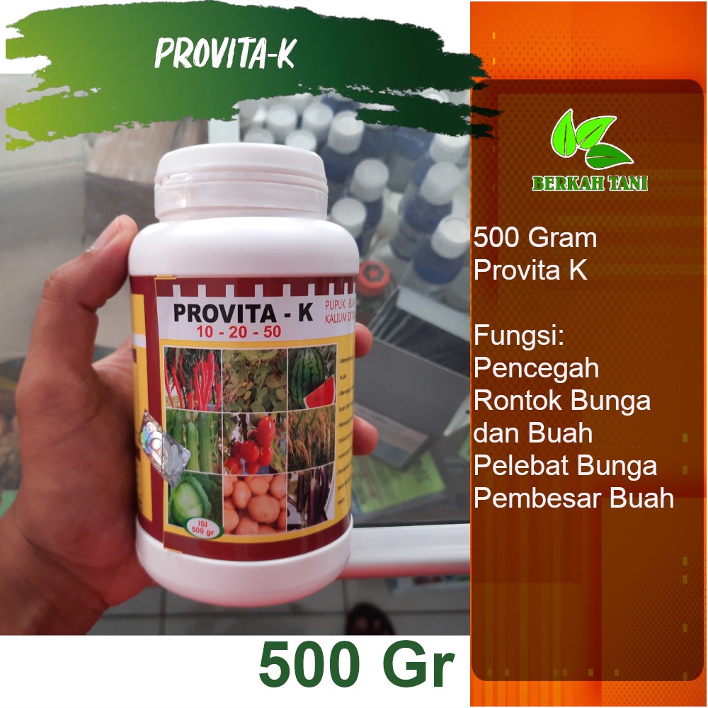 Provita K 500 Gram Pupuk Booster Bunga dan Buah Growmore Pembungaan
