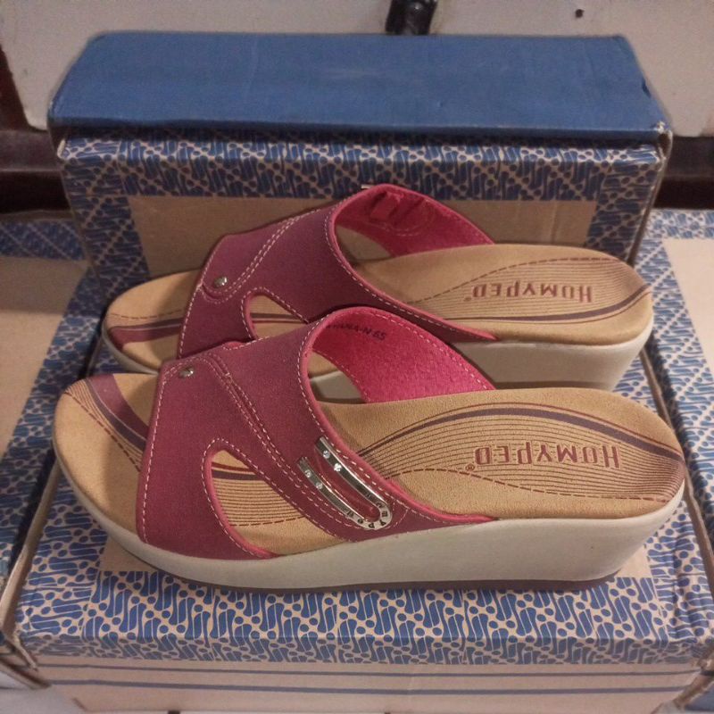 Homyped Ayana N65 Sandal Wedges Wanita Original 100%