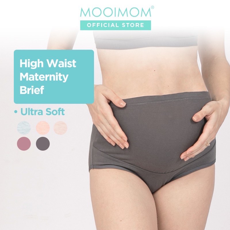 MOOIMOM High Waist Maternity Brief / Celana Dalam Ibu Hamil