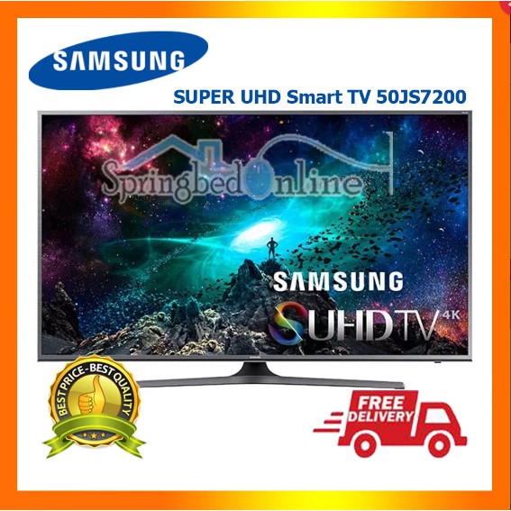 LED TV 50 INCH SAMSUNG 50JS7200 SUPER UHD 4K SMART TV HARGA PABRIK