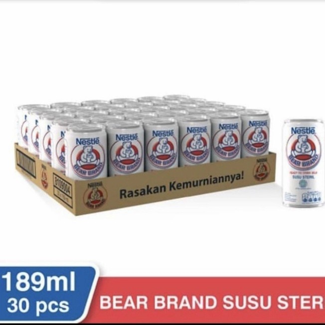 

susu bear brand 189 ml 1 dus