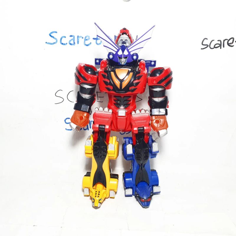DX Power Rangers Jungle Fury Jungle Pride Sentai Gekiranger Gekitouja Bat Megazord Zord