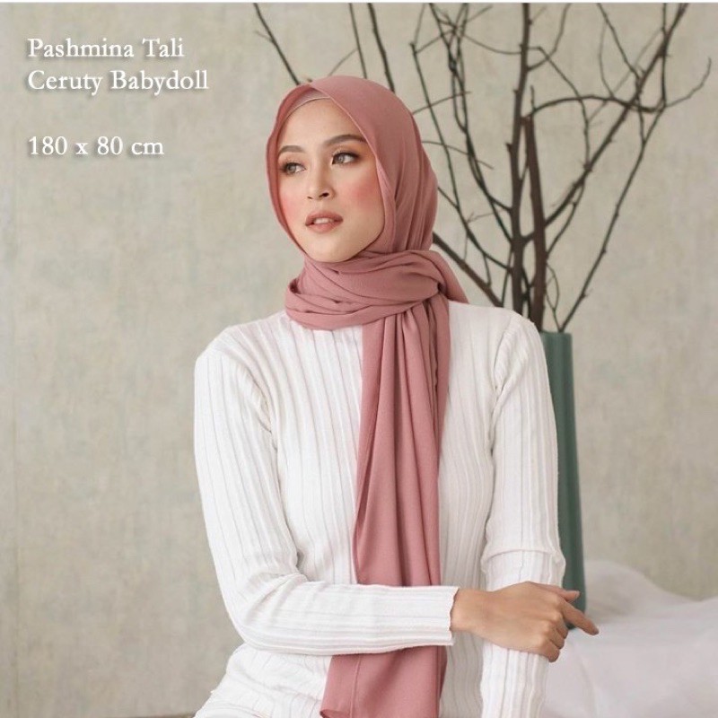 Kerudung Kayla Pashmina Tali Diamond