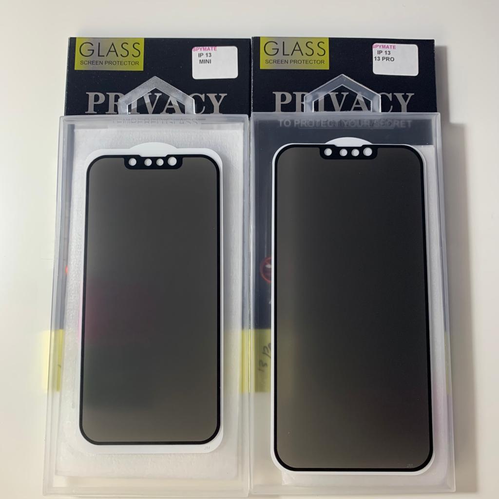 Anti Spy Tempered Glass Iphone 13 Mini 13 Pro 13 Pro MAX Privacy Full Cover Kaca Premium Anti Gores