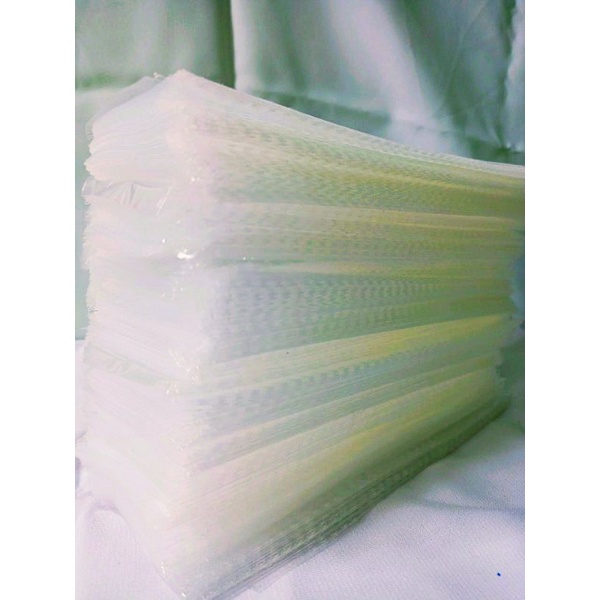 plastik 6x20 double press 1kg 1100pcs / plastik snack