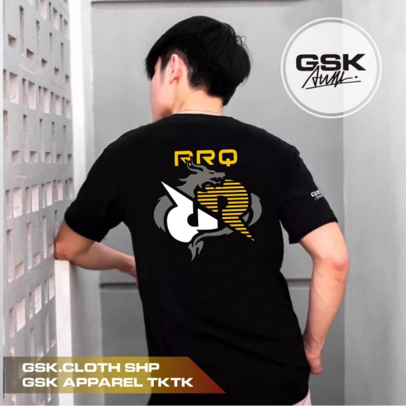 KAOS GAMING BAJU DISTRO ESPORT RRQ 02 EVOS ONIC PRIA WANITA UNISEX