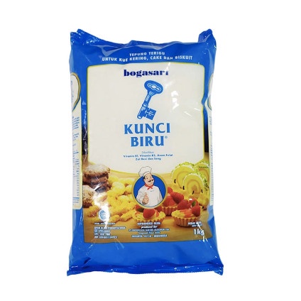 

Ds501D0 Tepung Terigu Kunci Biru 1Kg Protein Rendah Bogasari Tepung Kue Kunci Gr0B1