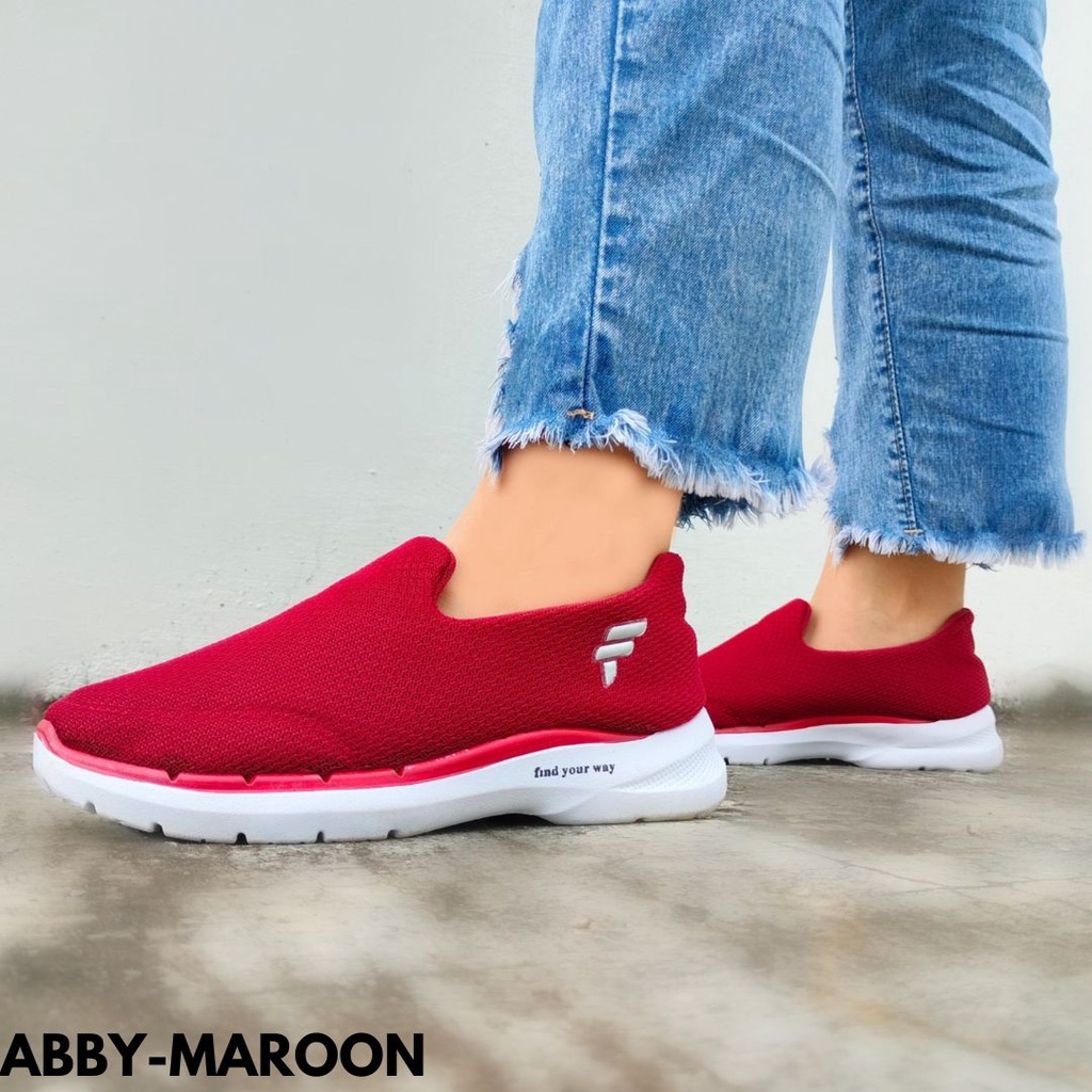SEPATU SNEAKERS WANITA PRAKTIS FINDME NYAMAN DIPAKAI ALL OCCATION  BAHAN BREATHABLE MESH IMPORT ABBY