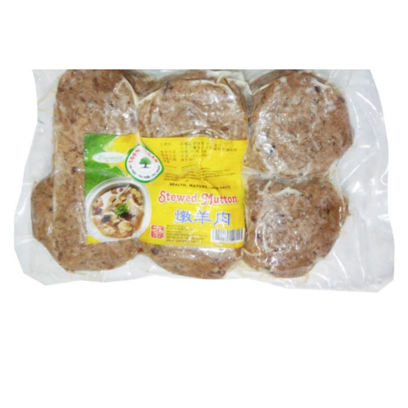

vegetarian evergreen stewed mutton jumbo / ig Dun Yang Rou Daging Kambing Besar Nabati