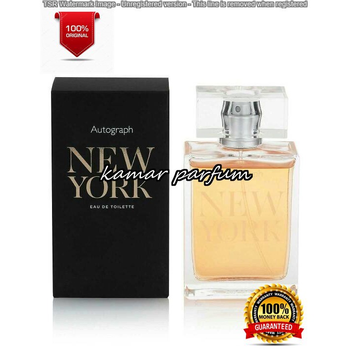 No BoxOriginal Eropa Parfum Marks Spencer Autograph New York 100 Ml