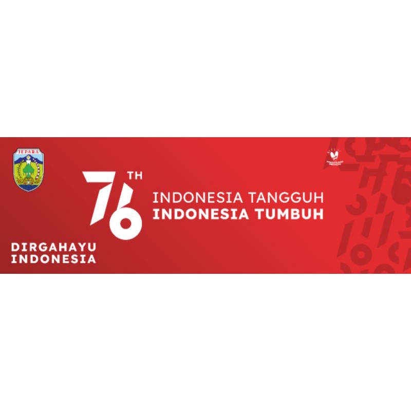 

CETAK BANNER HUT RI 300 X 100 cm