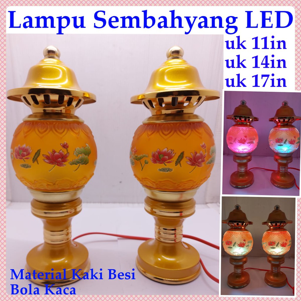 Lampu Sembahyang Premium LED Teratai 011