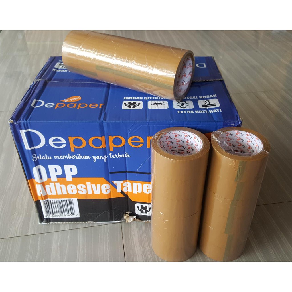 

opp Bening dan Coklat Depaper