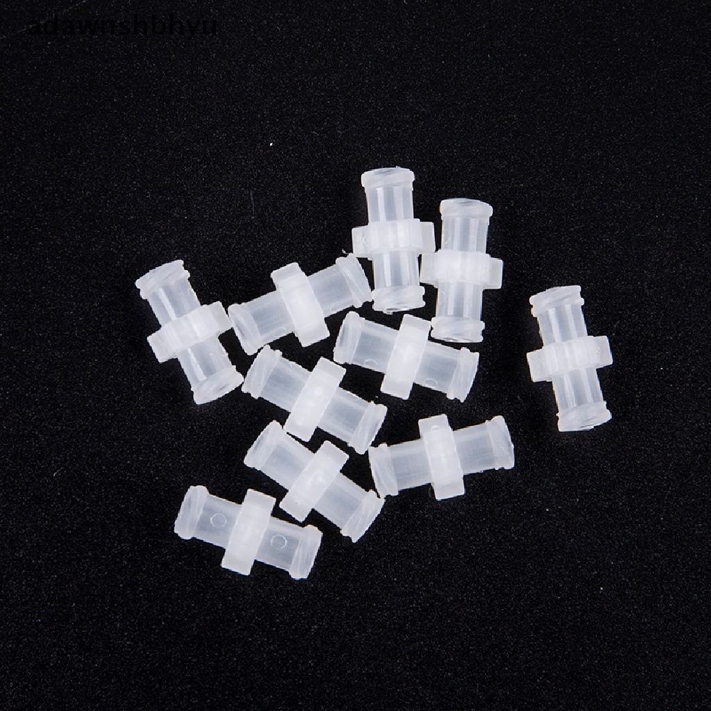 Adawnshbhyu 10Pcs Female To Female Coupler Luer Konektor Spuit Bagian Pneumatik Tahan Lama