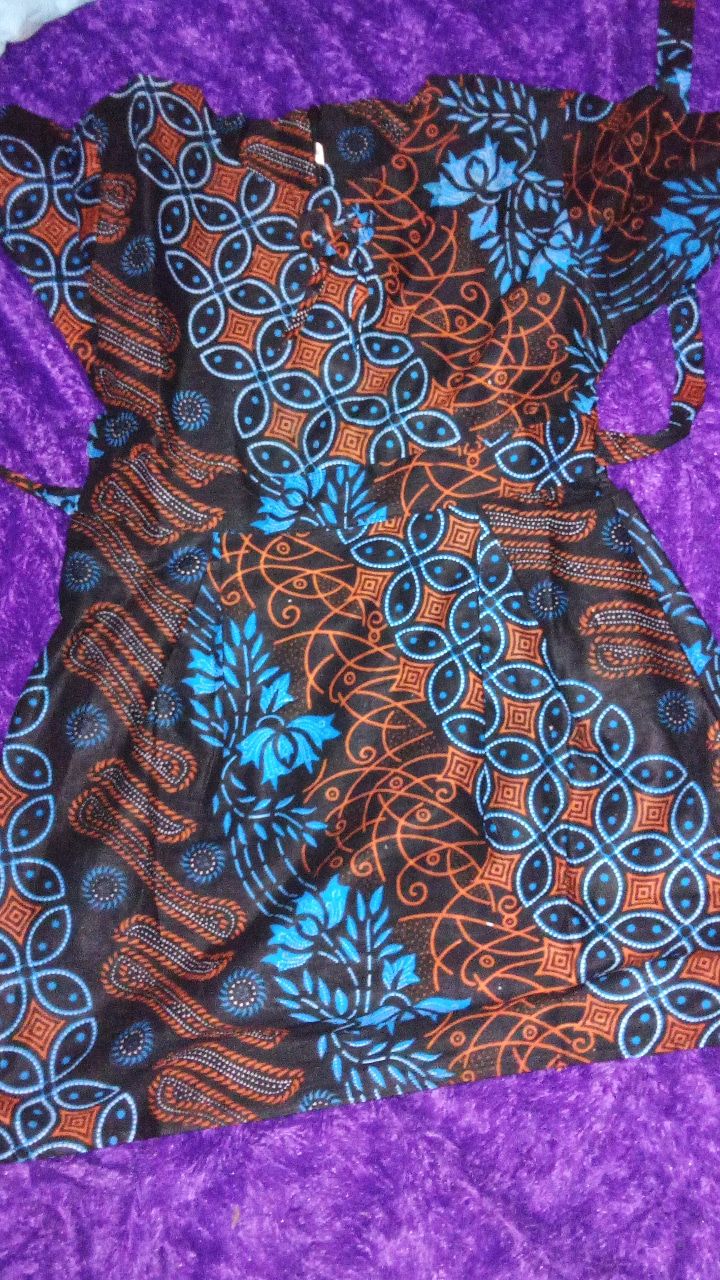 Dress Batik Anak | Baju Batik Anak Perempuan Bisa Cod