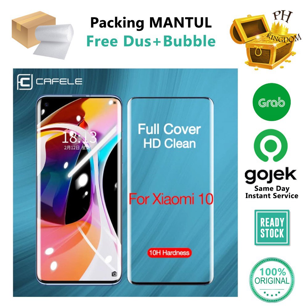 CAFELE Xiaomi Mi 10 / Mi 10 PRO - Premium Full Cover Tempered Glass