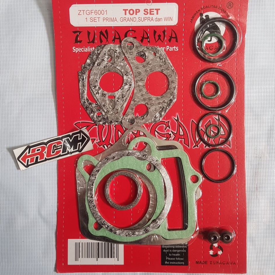 GASKET PAKING PERPAK TOP SET TOPSET HONDA GRAND PRIMA SUPRA WIN LOKAL JAMINAN KUALITAS