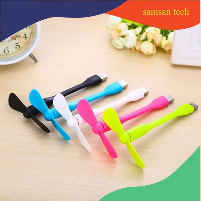 Kipas Angin Mini Usb Flexible Mini Fan USB Lentur Warna / Stick fan baling xiaomi RANDOM