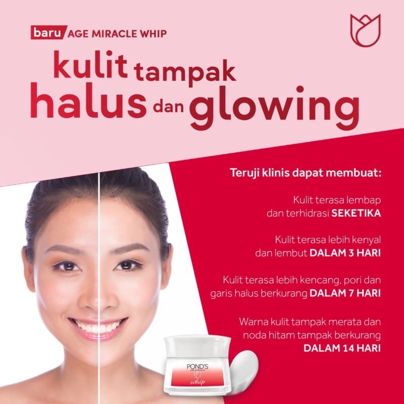 Pond's Age Miracle Series / Day Cream / Night Cream / Serum / Essense / Whip / Facial Treatment