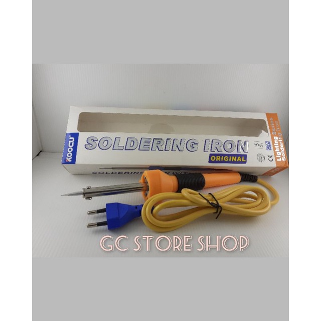SOLDER LISTRIK 30 WATT DENGAN 3 LAMPU LED