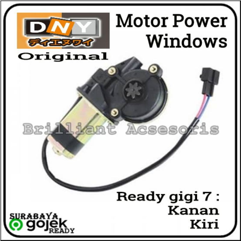 Motor Power Windows Universal - DNY Original - Gigi 7 / 8 - Kanan / Kiri - Harga Satuan