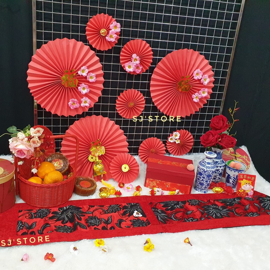 Jual Dekorasi Taplak Meja Imlek | Shopee Indonesia