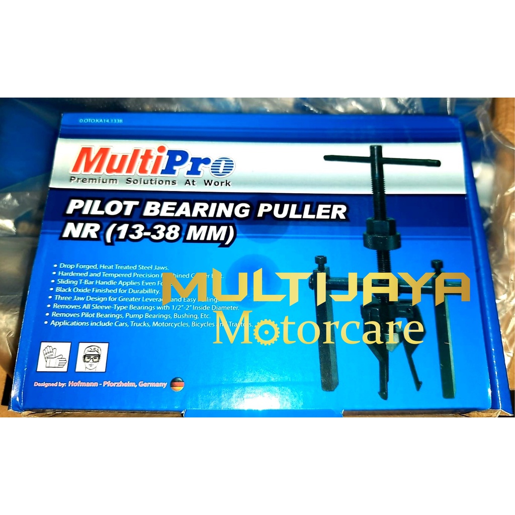 Multipro Treker Bearing Puller NR (13-38mm) Alat Buka Bearing Laher Dalam Motor Ukuran 13 - 38 mm