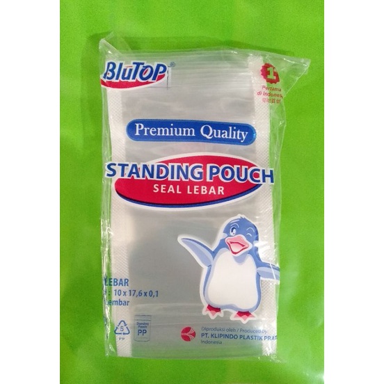 plastik standing pouch 10x17
