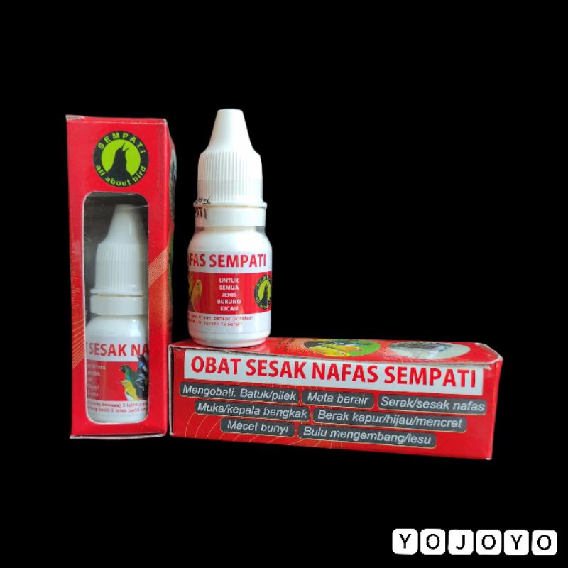 OBAT SESAK NAFAS SEMPATI MENGOBATI BURUNG GANGGUAN PERNAFASAN SERAK MANCET BUNYI MURAI KACER DLL