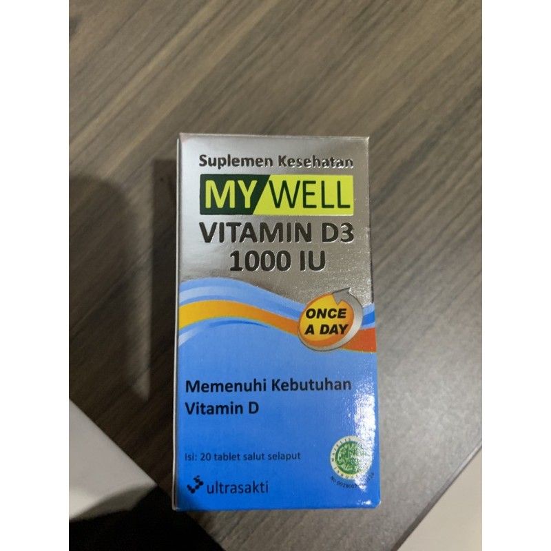 MY WELL VIT D3 1000IU/VITAMIN D3/anti covid/vitamin anti covid/vitamin D3 1000 IU