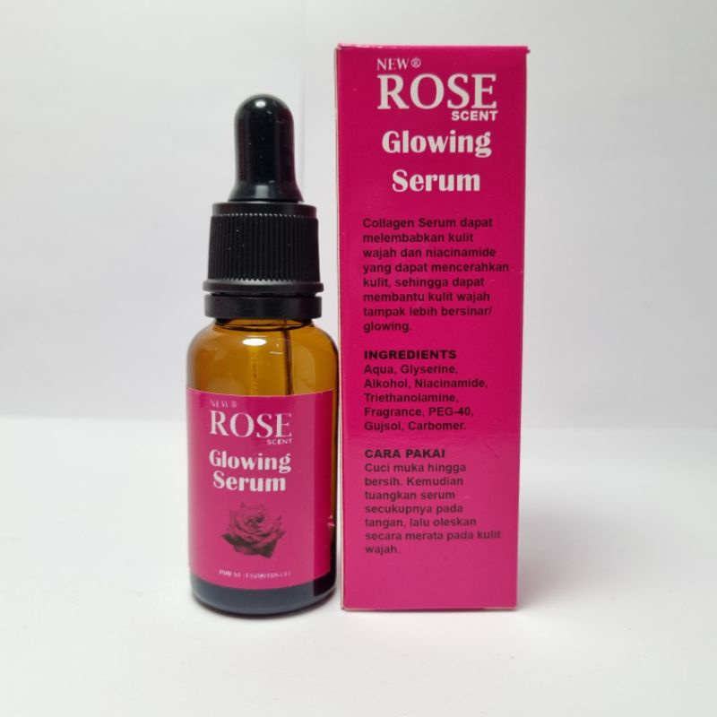 SERUM ROSE SCENT GLOWING 20ml BPOM