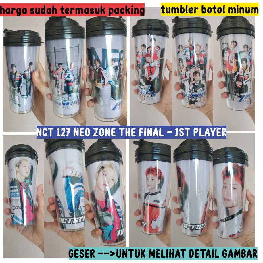 Tumbler Botol Minum NCT 127 The Final 1st Player