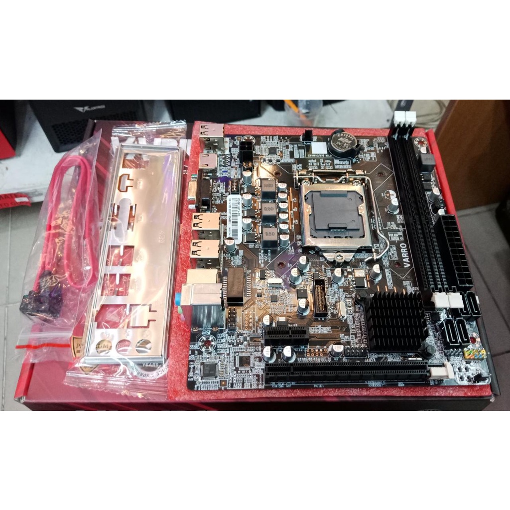 Motherboard VARRO H61 Socket LGA 1155 Support Proccesor Intel Core i3, i5, i7 GENERASI 2 &amp; 3