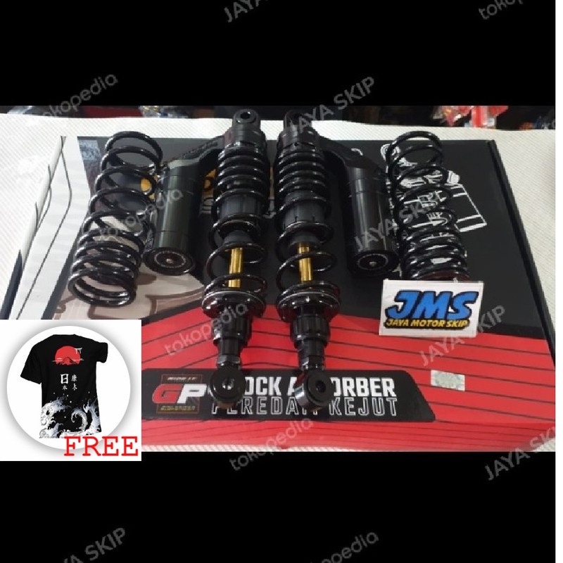 Shock Ride-it GP Supreme Black Series as Gold RX-King/ Tiger Dobel Klik UK 320mm
