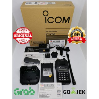 Jual Ht Icom Ic V Vhf Watt Ori Garansi Resmi Pengganti Ht Icom V Shopee Indonesia