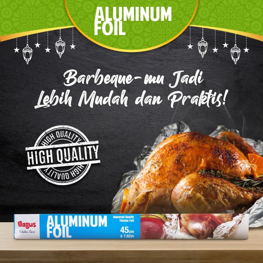 Bagus Aluminium Foil Box - 45 cm x 7.62 m W-21424