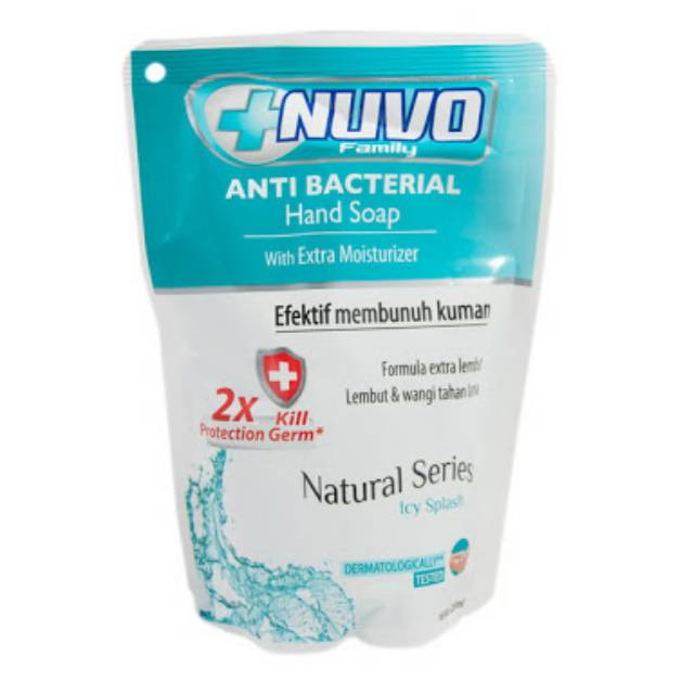Hand Soap Nuvo  Refill 250 ml Hand Wash Nuvo  Grosir 
