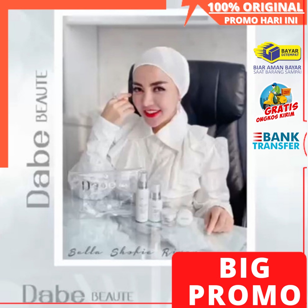 (FREE GIFT) DABE BEAUTE SKINCARE BPOM BY BELLA SHOFIE / PENCERAH WAJAH / CREAM WAJAH / ACNE / TONER / 100% ORIGINAL / SERUM /