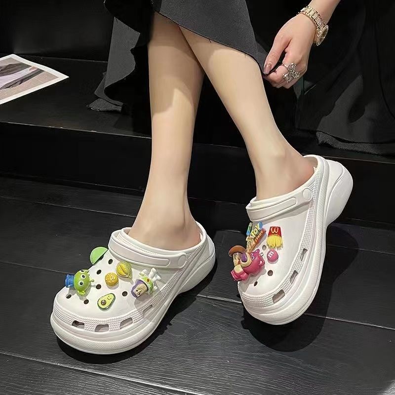 LUMMYSHOP SANDAL WANITA CROC BUZZ ANDY TOY STORY PREMIUM