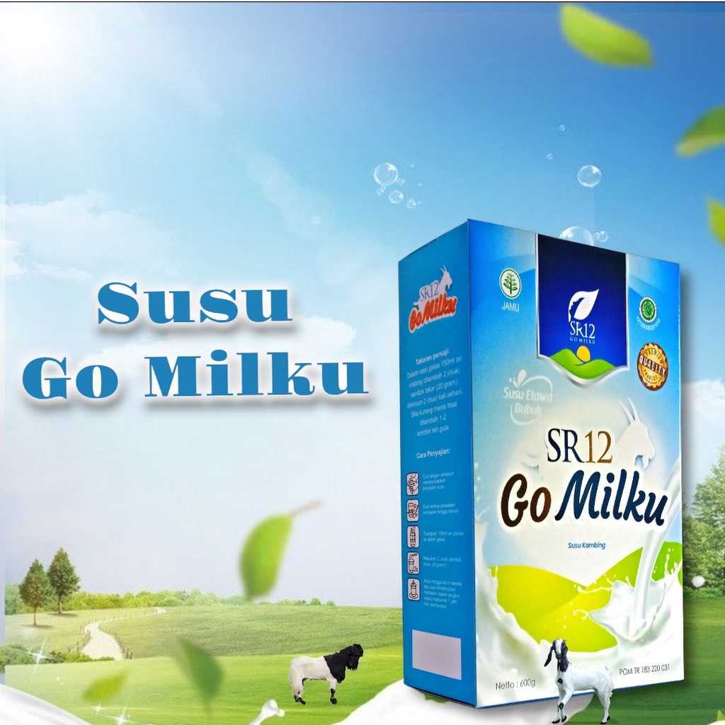 Jual Go Milku Ori Sr12 Susu Kambng Etawa Susu Kaya Manfaat Susu Herbal Susu Kesehatan 4749