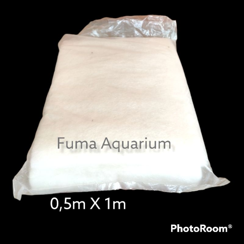 Kapas Filter 50cmX100cm Busa Filtermate Media Penyaring Air Kolam Aquarium